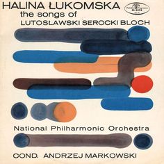 an old book with different colored lines and shapes on the front cover, including circles