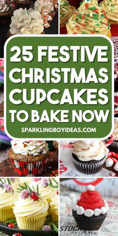 25 festive christmas cupcakes to bake now on bakingbuydideas com