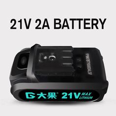 an image of a battery with the words 2v 2a battery on it