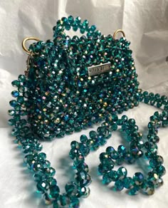 Handmade Handbag, Beaded Handbag