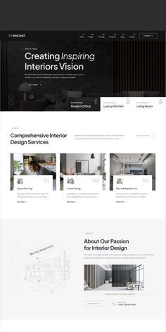 #Home_Page_Design_Website #Interior_Design_Websites #Wordpress_Blog_Design #Interior_Design_Website Website Design Inspiration Interior Designer, Architects Website Design, Interior Design Webdesign, News Section Website Design, Plumbing Website Design, Premium Website Design, High End Website Design