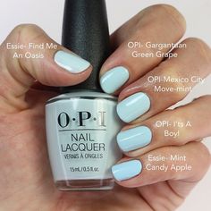 Aqua Nails, Nail Polish Brands, Nails Now, Gel Nail Colors, Winter Makeup