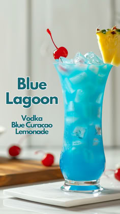 Blue Lagoon Blue Curacao Lemonade Drinks, Blue Halloween Drinks Alcohol, Blue Lemonade Cocktail, Blue Sourpuss Drinks, Blue Vodka Drinks, Blue Curacao Drinks Easy, Blue Caraco Drinks Cocktail Recipes, Blue Drinks Aesthetic, Vodka And Blue Curacao Drinks