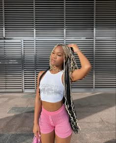 Skunk Box Braids, Skunk Braids, Braid Colors, Braids Ideas, Sleek Ponytail Hairstyles, Braided Hair Tutorial