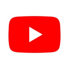 the youtube logo is shown in red and white, with an arrow pointing to the left