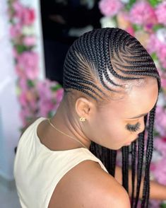 32 Lemonade Braids That Will Totally Inspire You Natural Dark Hair, Latest Hair Braids, Lemonade Braids Hairstyles, Natural Braided Hairstyles, Lemonade Braids, Trending Hair, Side Braid Hairstyles, Braided Hairdo, Styles Braids