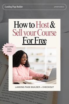 the book how to host and sell your course for free