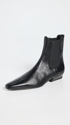 STAUD Wally Chelsea Boots | Shopbop Statement Sandals, Types Of Jeans, Black Chelsea Boots, Pointed Toe Shoes, Black Ankle Boots, Leather Ankle Boots, Types Of Shoes