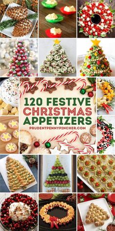 twelve festive christmas appetizers that are easy to make