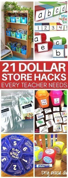 dollar store hacks for every teacher needs to know what they are doing and how to use them