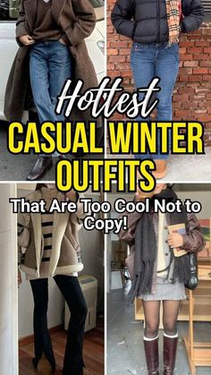 Winter Outfit Casual Women, Winter Boots And Jeans Outfit, Smart Casual Women Outfits 2024 Winter, Casual Winter Outfits 2024, Smart Casual Winter Outfits Women, Smart Casual Winter Outfits, Semi Casual Outfit Women, Casual Shopping Outfit, Shopping Outfit Winter