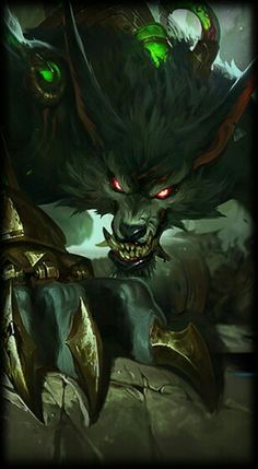 League of Legends- Warwick, The Wrath of Zaun League Of Legends, Red