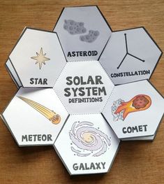 the solar system is made up of hexagonals