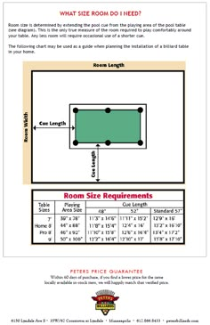 the room size and measurements are shown in this diagram, which shows how to measure it