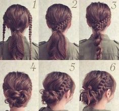 Girls Hair Style, Lazy Hairstyles, Hairstyles For Girls, Hairstyles For Medium Length Hair Easy, Sporty Hairstyles, Girls Hair, Homecoming Hairstyles, These Girls