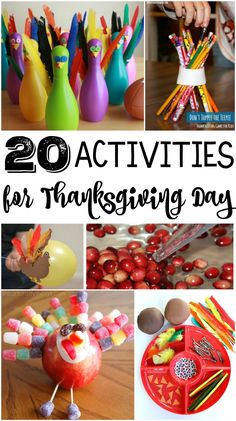 the top 20 activities for thanksgiving day