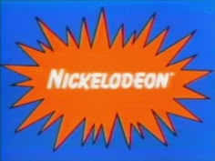 an orange and blue background with the word nicked room in it's center