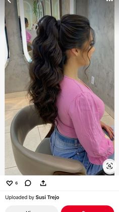 Hair Štýle Wedding Long Hair, Hairstyles Wedding Ponytail, Wedding Hairstyles All Up, Long Wedding Ponytail, Hairstyle For Very Long Hair, Up Dos For Long Hair Wedding, Hair Styles For Wedding Bride, Ponytail Side Bangs, Up Do Long Hair