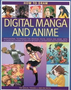 how to draw digital manga and anime