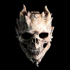 Ship Same Day!! Skull Halloween Mask Skeleton Reaper Demon Devil Scary Spooky Horror - New! 100% Breathable With Hypoallergenic Latex For Maximum Comfort! Scary Halloween Masks, Skeleton Mask, Demon Skull, Horror Halloween Costumes, Mascaras Halloween, Horror Party, Horror Masks, Scene Girl, Horror Vintage