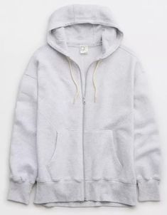 OFFLINE By Aerie Cloud Fleece Full Zip Sweatshirt Preppy Items, Aerie Clothing, Aerie Sweatshirt, Middle School Outfit, Preppy Sweatshirts, Cropped Zip Up Hoodie, American Eagle Outfits, Preppy Clothes, Offline By Aerie