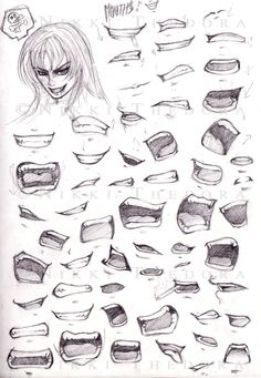 some drawings of different bowls and spoons