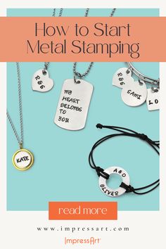 how to start metal stamping - read more on impressfit com, click here