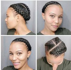 Easy protective styles 4c Hairstyles Protective, Short 4c Hairstyles, Hairstyles Protective Styles, Three Braids, Hairstyles Protective, Pelo Afro, Curl Styles, Penteado Cabelo Curto