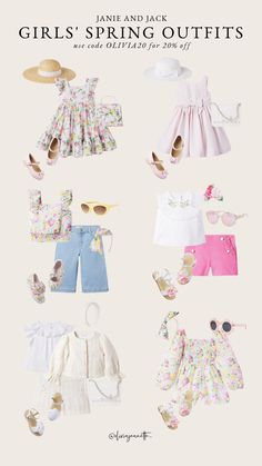 The Garden Rose Dress curated on LTK Girls Spring Outfits, Janie And Jack, Easter Outfit, Rose Dress, Kids Branding, Spring Outfits, Kids Fashion, Pink