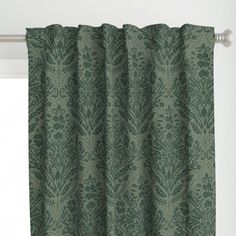 Victorian Curtain, Waverly Curtains, Luxurious Curtains, Apartment 2023, Dark Green Vintage, Victorian Curtains, Damask Curtains