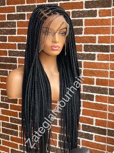 follow us on Instagram @zateglamourhair for more preferred styles medium knotless braided neatly and tightly done  for longterm use, all our braided wigs  are perfectly made to give you that perfect look you desire. Thanks for your support and patronage Braids Wigs For Black Women, Braided Wigs For Black Women Lace, Braided Wigs Styles, Clueless Wigs, Braided Wig Styles, Knotless Braided Wig, Braided Wigs For Black Women, Wig Frontal, Affordable Human Hair Wigs