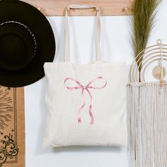 "This 100% cotton bag comes in one size - 15\" x 16\"- perfect for everyday wear. The bag features 20\" handles (made from the same canvas), making it easy to carry even with a week's worth of shopping.  ♥ TOTE ♥ * One size: 15\" x 16\" (38.1cm x 40.6cm) * 100% cotton canvas * Heavy fabric (12 oz/yd² (406.9 g/m * Sewn-in label ** Returns & exchanges are not accepted (please contact me if you have problems with your order)" Beige Cotton School Bags, Pink Cotton School Bag, Pink Cotton Bag With Adjustable Strap, Pink Cotton Canvas School Bag, Pink Cotton Canvas Bag With Adjustable Strap, Beige Canvas Shoulder Bag Gift, Cotton Tote Gift Bag, White Cotton Pouch Canvas Bag, Cotton Tote Bag With Adjustable Strap