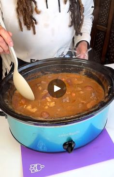 2.6M views · 3.5K comments | Easy meaty crockpot dinner. | Easy meaty crockpot dinner.

Jess made this tasty meaty crockpot at the Ryan R house. Is this someone you would feed your family? if you have any tips on... | By Ryan R | I'm going to do here next is
we're going to add about three fourths cup of flour because we
want to get though that meat coated real nicely. We're
going to give this a good mix here. You want that flour to
coat. Uh oh. Ryan, you alright? I'm alright. So, the next thing we're
going to add is a little bit of Worcestershire sauce, a
Worcestershire. Y'all tell me which one it is in the
comments. But I can't ever make beef without it. Alright. Then next we're
going to add some garlic cloves here. And this is just going to
make it nice and ewy gooey. Then we got some ba Crockpot Dinner Easy, Cubed Steaks, Slow Beef Stew, Stew Crockpot, Beef Meals, Easy Beef Stew, Crockpot Stew, Beef Stew Crockpot, Slow Cooker Roast