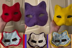 These are not waterproof! "Sad wolf base" and "Angry wolf base" Both have bendable ears Animal Base, Wolf Base, Angry Wolf, Costume Masks, Costume Mask, Holiday Deals, Costume Accessories, Beauty Book, Art Collection