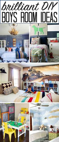 A collection of the most popular and adorable boys room ideas on the internet! These swoon-worthy spaces are sure to sweep your little dude off his (dirty) little feet!! from heatherednest.com Big Kids Room Ideas, Big Boys Room Ideas, Boys Room Theme Ideas, Little Boy Room Ideas Bedrooms Kids, Kid Boy Room Ideas, Boys Bed Room Ideas, Brothers Room Ideas, Toddler Room Ideas Boy, Preschool Boy Bedroom