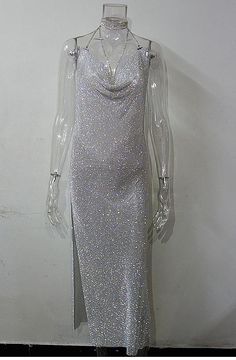 Description: Material: 100% Aluminium. Pattern: Rhinestone Feature: Sparkle Package Include: Dress FYI: Perfectly use in any clubs, parties, evening occations. Size: XS / S / M / L Model wears: UK S/ EU S/ US SModel's height: 175 cm/5'9” XS for weight under 110lb (45kg) S for weight under 120lb (54kg) M for 120-130lb (54kg - 60kg) L for 130-140lb (60kg - 65kg) Attention: Please be noted that this size recommendation is just for your reference, & it's not 100% correct, please choose your size Sparkling Sleeveless Evening Mini Dress, Sparkling Sleeveless Mini Dress For Evening, Sleeveless Sparkling Mini Dress For Evening, Rhinestone Maxi Dress For Prom, Sparkling Sleeveless Sequin Dress For Formal Events, Sparkling Sleeveless Sequin Dress For Formal Occasions, Rhinestone Floor-length Maxi Dress For Parties, Fitted Rhinestone Maxi Dress For Party, Chic Rhinestone Evening Dress For Party