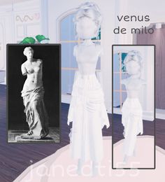 #dresstoimpress #dti #statue #museum #venusdemilo #outfits #fashion #aesthetic Di Museum Visit, Dti Outfits Statue, Statue Dress To Impress, Dress To Impress Museum Visit, Statue Museum, Ethereal Style, Knit Toys