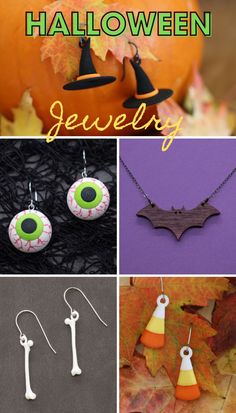 A chic yet spooky pair of earrings to accessorize your next Halloween party or gathering. Shop amazing and cute earrings at Layers By Design's Etsy shop! #spookyearrings #halloweenearrings #halloweenjewelry #halloweenaccessories Iv Bag, Light Earrings, Printed Jewelry, Halloween Accessories