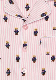 Polo Ralph Lauren Bear, Ralph Lauren Bear, Pijamas Women, Cute Pajama, Cute Pjs, Cute Pajama Sets, Pink Pajamas, Cute Pajamas, Stockholm Fashion