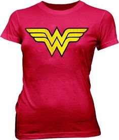 Wonder Woman Tshirt, Wonder Woman Halloween Costume, Woman Tshirt, Wonder Man, Onesie Costumes, Wonder Woman Cosplay, Woman Logo, Wonder Woman Logo, Women's Uniforms