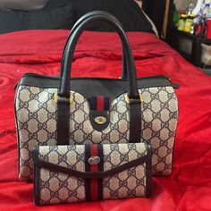 This Awesome Gucci Navy Blue Authentic Hand Bag Have A Little Peeling On The Inside And Wallet Is In Great Condition. Fake Gucci Bags For Sale, Gucci Handbag, Gucci Handbags, Gucci Bags, Hand Bag, Womens Tote Bags, Gucci Bag, Diaper Bag, Color Blue