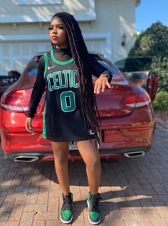 Jersey Dress Outfit, Jersey Outfits, Teen Swag, Jordans Outfit, Fly Fits, Fast Life