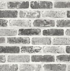 black and white brick wall texture background