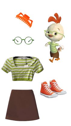 an image of clothing and accessories for children to wear on the day or at night