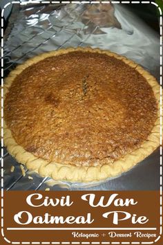 an uncooked pie sitting on top of a metal pan