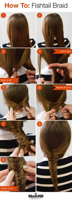 20+ Fish Braid Hairstyle Step By Step Fashion Style Olivia Hair, Braid Tutorials, Braids Step By Step, Braids Pictures, Kid Hairstyles, Dutch Braids, Easy Hairstyles Quick, Hair Romance, Easy Hairstyles For School