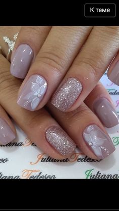 Mother Of The Bride Nails For Wedding, Wedding Nails Ring Finger Design, Nail Ideas With Blue Dress, Nail Art For Wedding Bridesmaid, Engagement Nails Ideas Short, Simple Girly Acrylic Nails, Trending Nail Art Designs 2024, Mother Of The Bride Nails Ideas Mom, Simple Engagement Nails