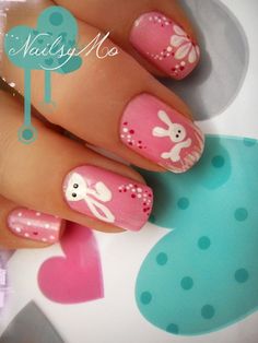 Easter Nail Art Holiday Nail Art, Nail Polish Designs, Manicure Y Pedicure