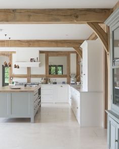 the kitchen is clean and ready for us to use in its new owner's home