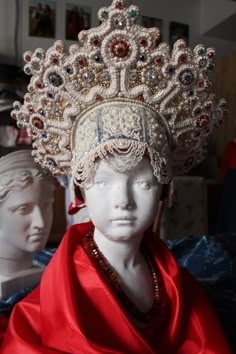 Russian Kokoshnik, Medieval Garb, Snow Maiden, Russian Orthodox, Russian Style